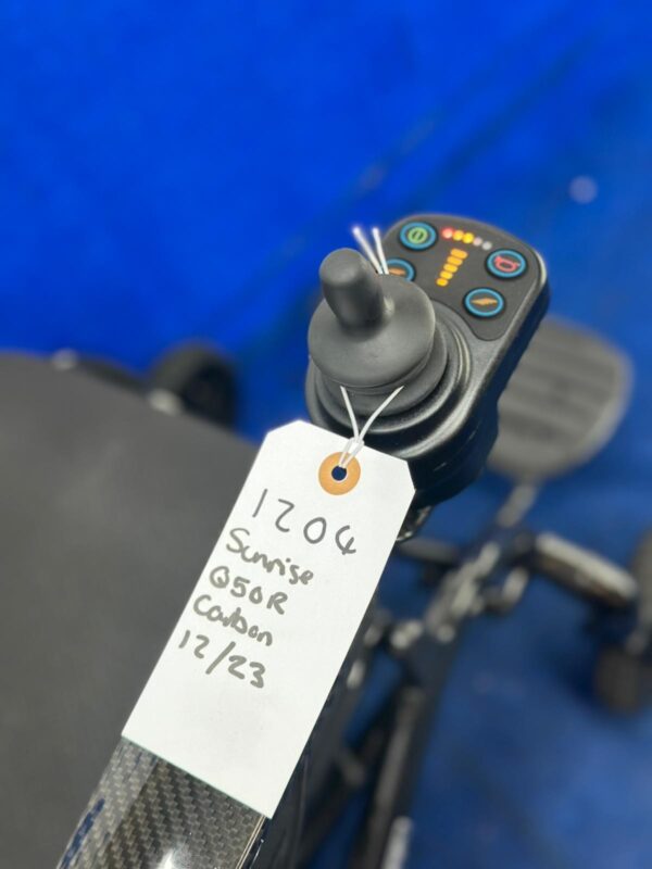 QUICKIE Q50 R LIGHTWEIGHT CARBON FIBRE ELECTRIC POWERCHAIR SCOOTER FOLDING 4MPH - Image 7