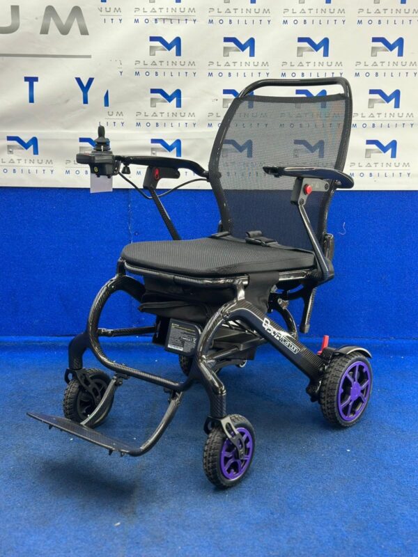 Quickie Q50 R Folding Powerchair – Lightweight Carbon Fibre 4mph (1200)