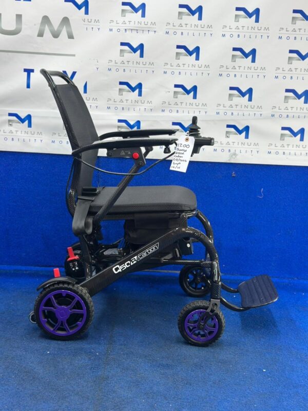 Quickie Q50 R Folding Powerchair – Lightweight Carbon Fibre 4mph (1200) - Image 5