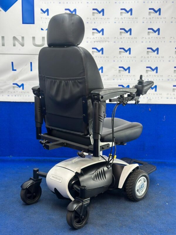 Travelux Venture Powerchair – 4mph Riser Electric Wheelchair by Van Os (1242) - Image 8