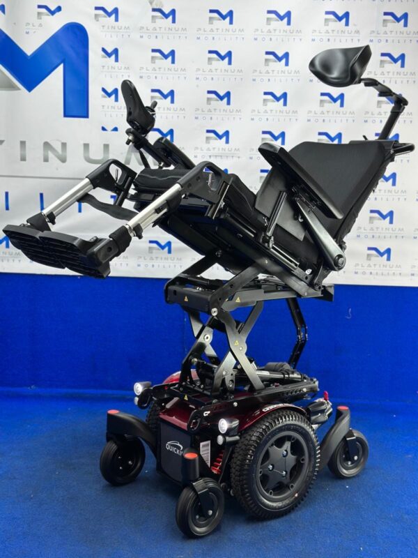 Quickie Q300 M Mini Mobility Powerchair – 4mph Electric Wheelchair (1209) - Image 3
