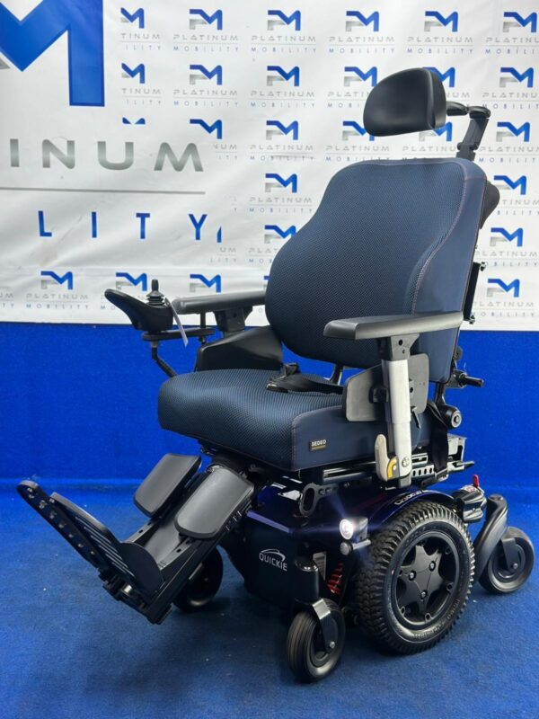 QUICKIE Sunrise Q300 M MINI 6 MPH MOBILITY POWERCHAIR ELECTRIC WHEELCHAIR 1219 - Image 5