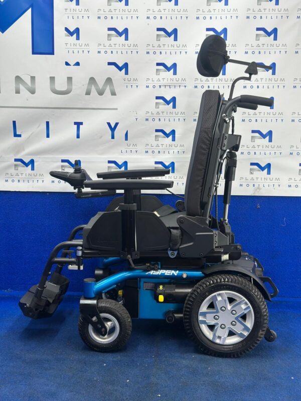 Pride Quantum Aspen Powerchair – 4mph Electric Wheelchair Tilt Mobility (1212) - Image 5