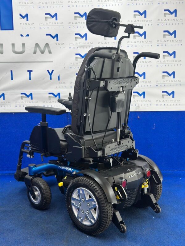 Pride Quantum Aspen Powerchair – 4mph Electric Wheelchair Tilt Mobility (1212) - Image 6