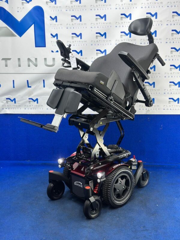 2024 Sunrise Quickie Q300M Mini Electric Wheelchair – 6mph Riser  (1268) - Image 2
