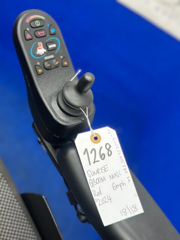 2024 Sunrise Quickie Q300M Mini Electric Wheelchair – 6mph Riser  (1268) - Image 10