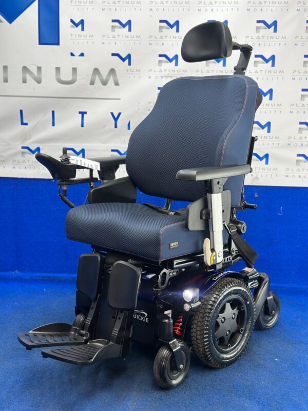 QUICKIE Sunrise Q300 M MINI 6 MPH MOBILITY POWERCHAIR ELECTRIC WHEELCHAIR 1219 - Image 8