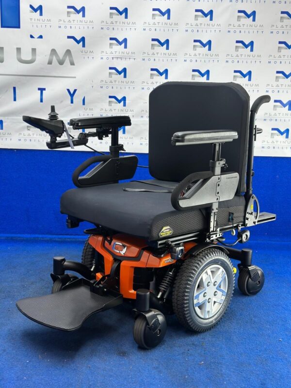 PRIDE QUANTUM EDGE HD 2.0 5 MPH ELECTRIC WHEELCHAIR POWERCHAIR MOBILITY Q6 1135 - Image 6