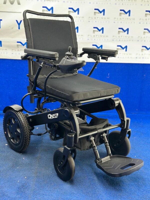 Quickie Q50 R Folding Powerchair – 4mph Electric Wheelchair (1208) - Image 2