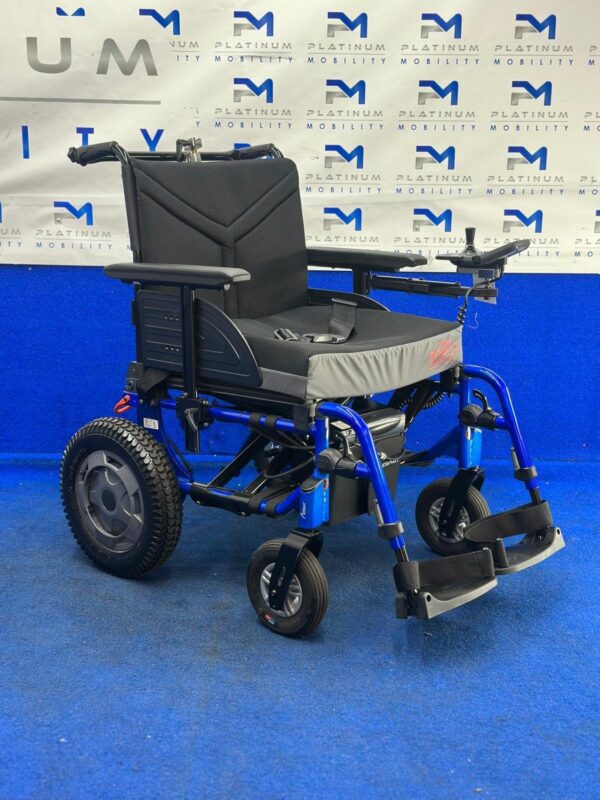Invacare Esprit Action 4MPH Folding Electric Wheelchair Powerchair 1214 - Image 2