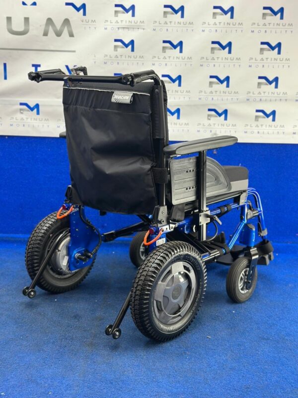 Invacare Esprit Action 4MPH Folding Electric Wheelchair Powerchair 1214 - Image 3
