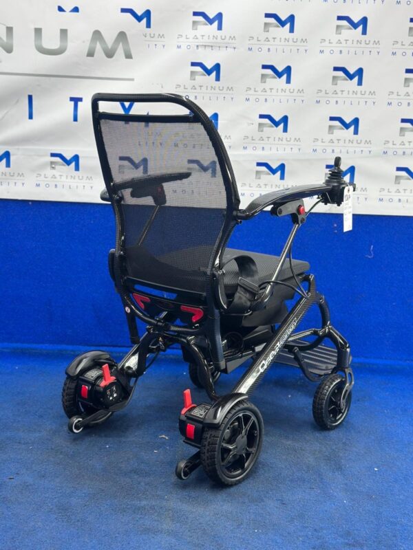 Quickie Q50 R Folding Powerchair – 4mph Lightweight Carbon Wheelchair (1264) - Image 3