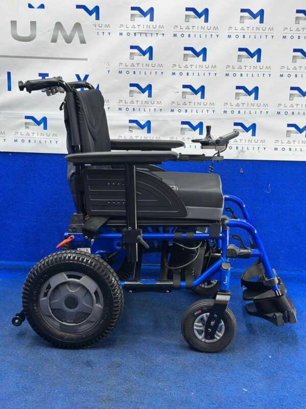 Invacare Esprit Action 4MPH Folding Electric Wheelchair Powerchair 1214 - Image 6