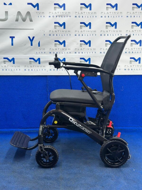 Quickie Q50 R Folding Powerchair – 4mph Lightweight Carbon Wheelchair (1264) - Image 5