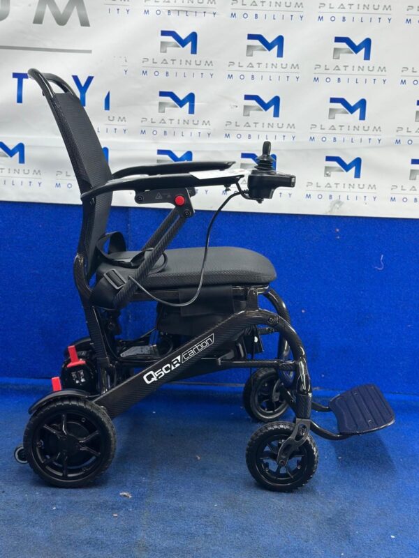 Quickie Q50 R Folding Powerchair – 4mph Lightweight Carbon Wheelchair (1264) - Image 6