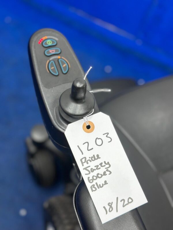 Pride Jazzy 600ES Powerchair – 4mph Electric Wheelchair Mobility Aid (1203) - Image 8