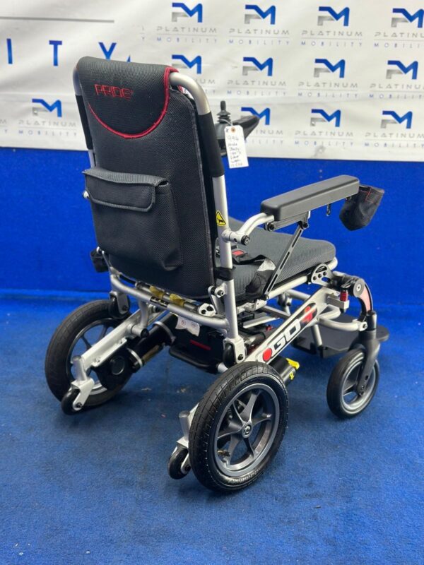 Pride iGo Plus Folding Powerchair 4Mph – Lightweight Electric Wheelchair (994) - Image 3