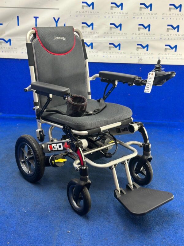 Pride iGo Plus Folding Powerchair 4Mph – Lightweight Electric Wheelchair (994) - Image 4