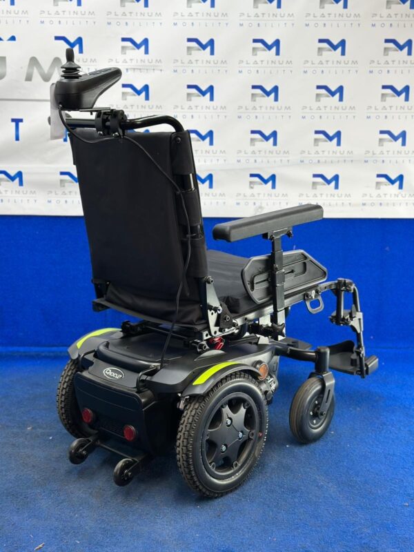 Quickie Q100R Powerchair – 4mph Electric Wheelchair, Attendant (1239) - Image 3