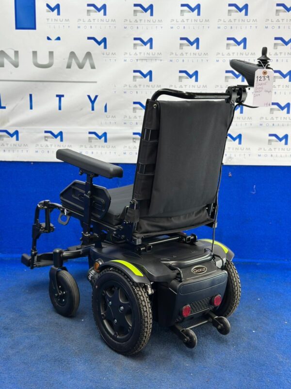 Quickie Q100R Powerchair – 4mph Electric Wheelchair, Attendant (1239) - Image 4