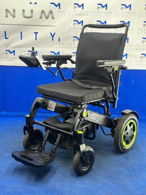 2022 SUNRISE Q50 R FOLDING 4MPH FOLDING ELECTRIC WHEELCHAIR POWERCHAIR 1224 - Image 2
