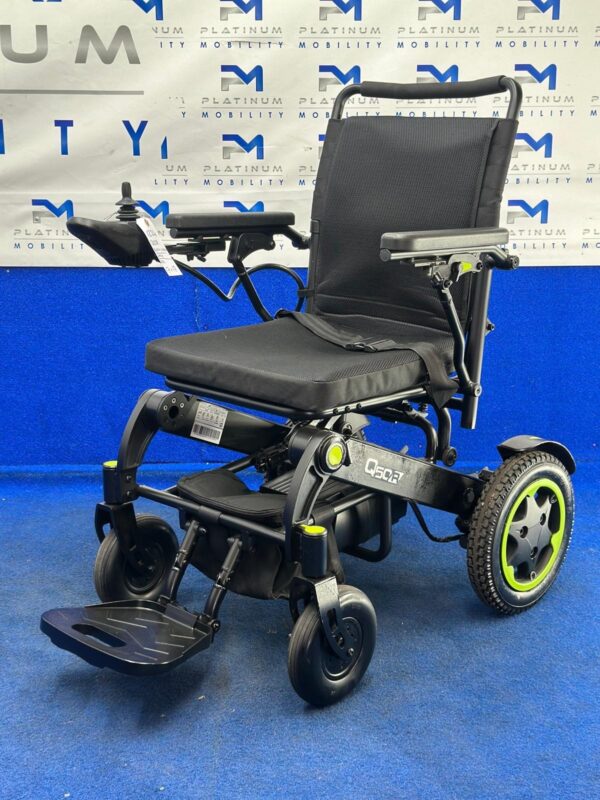 2022 SUNRISE Q50 R FOLDING 4MPH FOLDING ELECTRIC WHEELCHAIR POWERCHAIR 1224 - Image 3