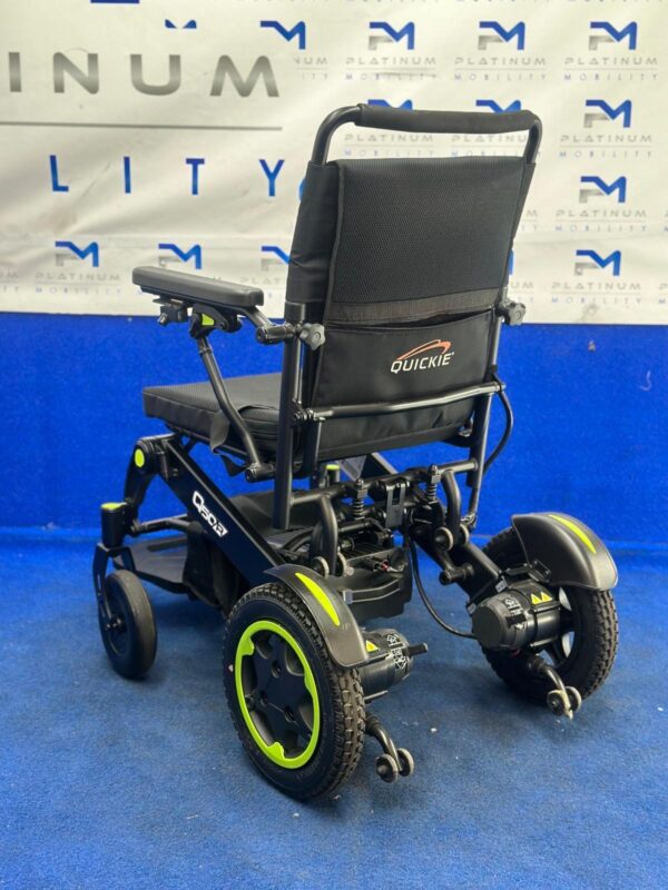 2022 SUNRISE Q50 R FOLDING 4MPH FOLDING ELECTRIC WHEELCHAIR POWERCHAIR 1224 - Image 4