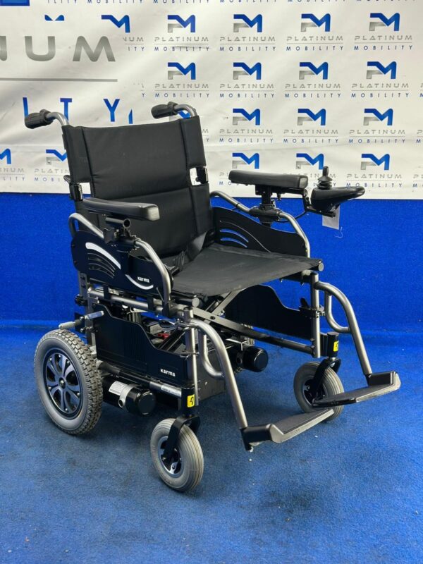 2024 KP-25  Karma Falcon Powerchair Electric Wheelchair 4 MPH Lightweight - Image 2