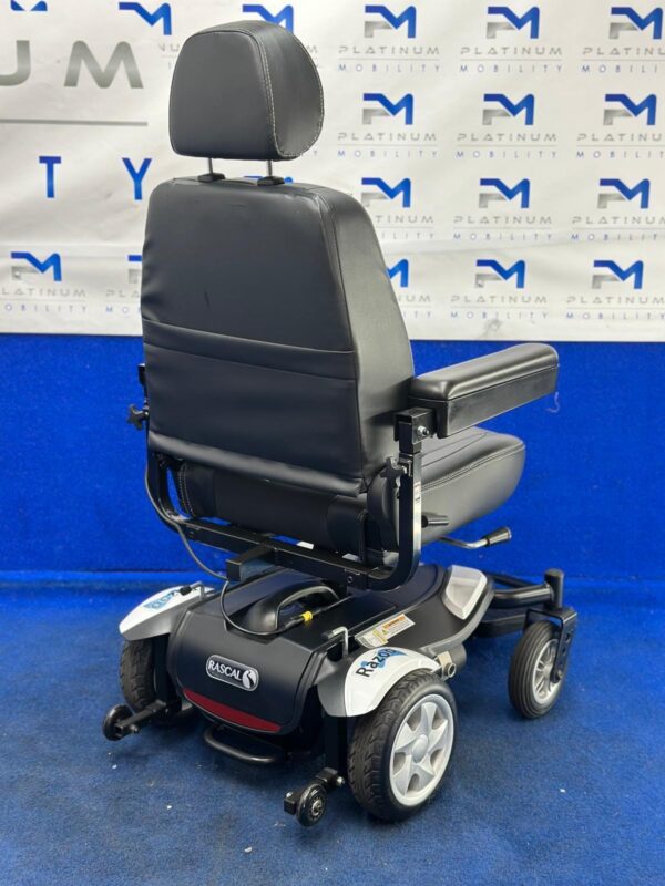 Rascal Razoo Compact Powerchair – 4mph Manual Recline Electric Wheelchair (1223) - Image 5
