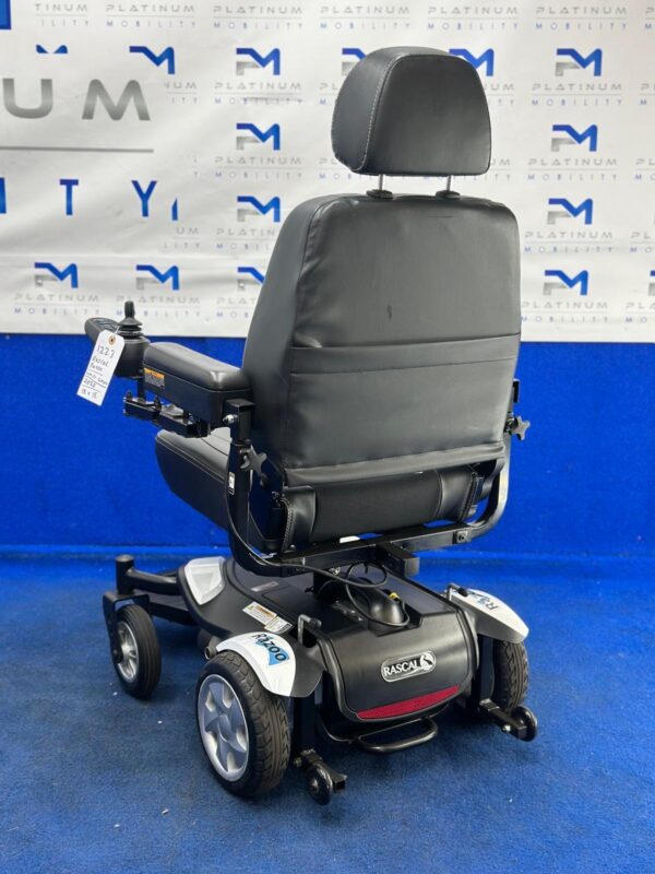 Rascal Razoo Compact Powerchair – 4mph Manual Recline Electric Wheelchair (1223) - Image 6