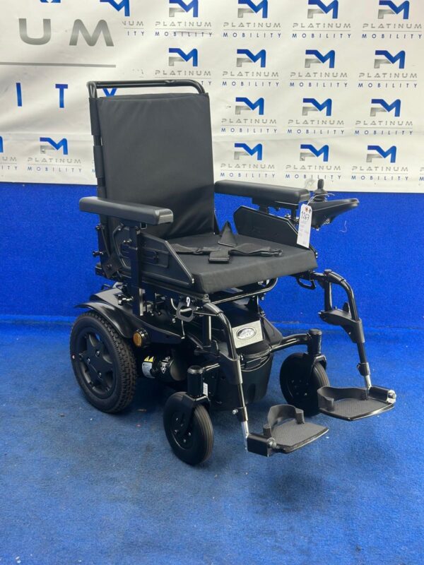 Quickie Q100R Powerchair – 4mph Small Electric Wheelchair by Sunrise (1267) - Image 2