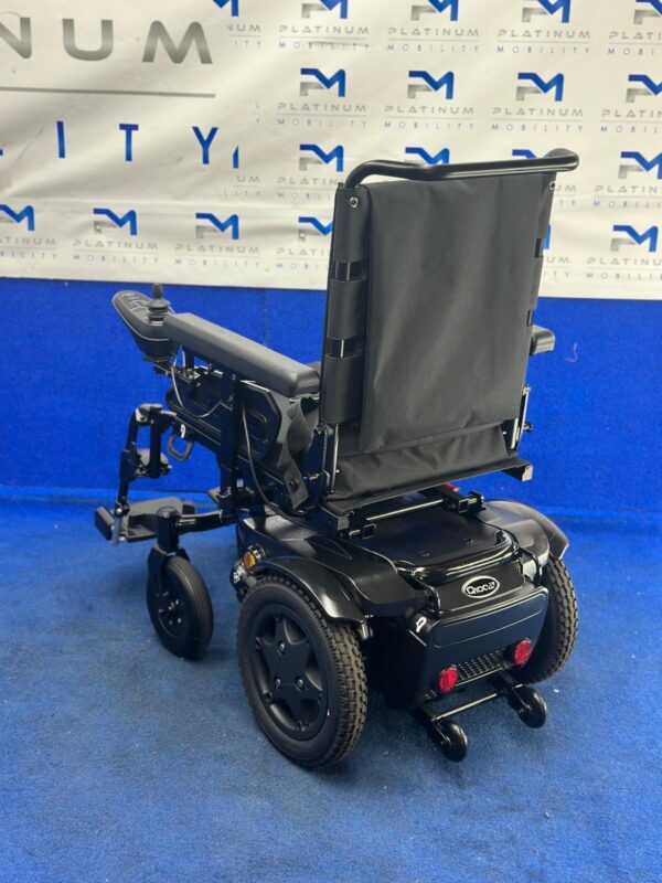 Quickie Q100R Powerchair – 4mph Small Electric Wheelchair by Sunrise (1267) - Image 6