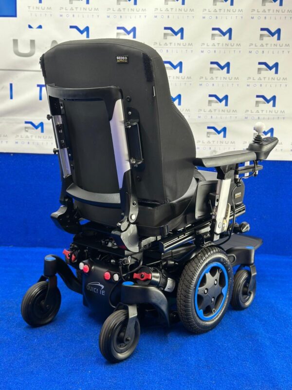 SUNRISE QUICKIE Q500M 6MPH ELECTRIC MOBILITY POWERCHAIR WHEELCHAIR CHAIR 1274 - Image 3