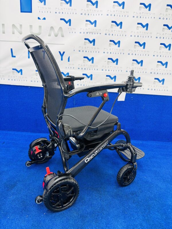 QUICKIE Q50 R LIGHTWEIGHT CARBON FIBRE ELECTRIC POWERCHAIR SCOOTER FOLDING 4MPH - Image 3
