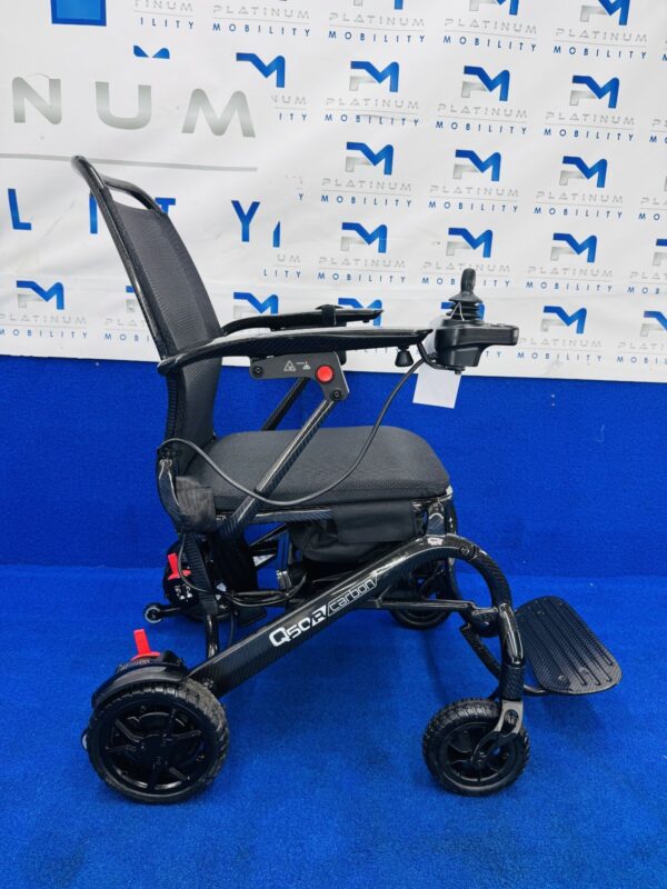 QUICKIE Q50 R LIGHTWEIGHT CARBON FIBRE ELECTRIC POWERCHAIR SCOOTER FOLDING 4MPH - Image 5