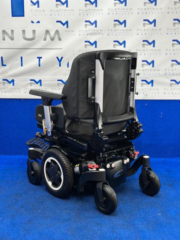 SUNRISE QUICKIE Q500M 4 MPH ELECTRIC MOBILITY POWERCHAIR WHEELCHAIR CHAIR 1417 - Image 3