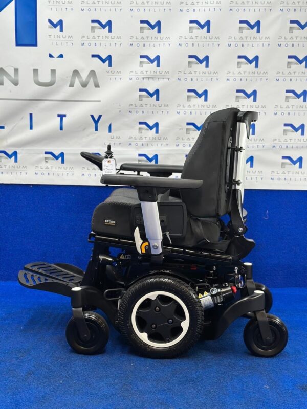 SUNRISE QUICKIE Q500M 4 MPH ELECTRIC MOBILITY POWERCHAIR WHEELCHAIR CHAIR 1417 - Image 5