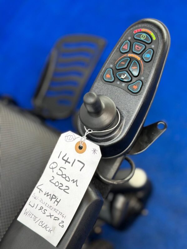 SUNRISE QUICKIE Q500M 4 MPH ELECTRIC MOBILITY POWERCHAIR WHEELCHAIR CHAIR 1417 - Image 7