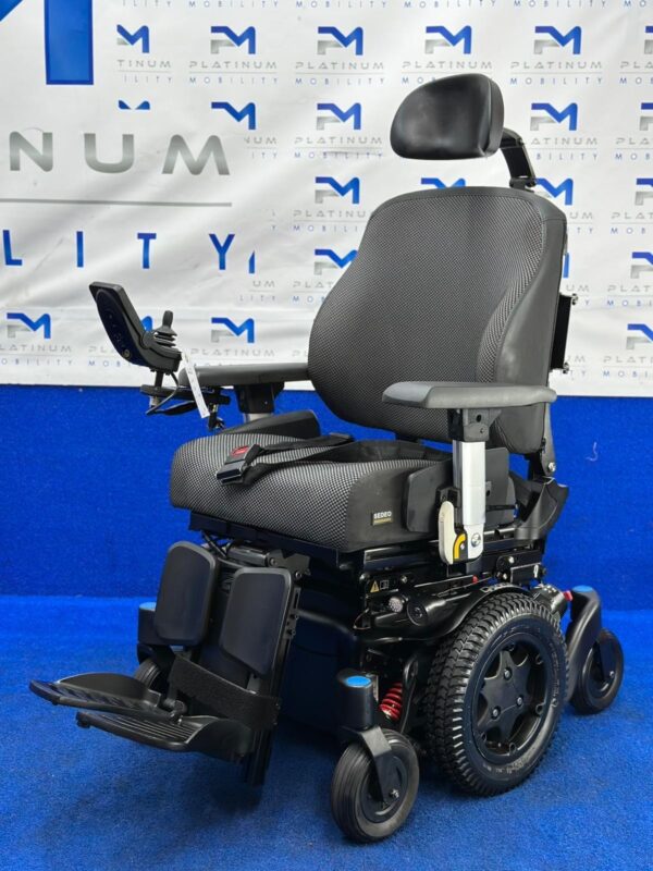 SUNRISE QUICKIE Q500 M 6MPH ELECTRIC WHEELCHAIR RISE MOBILITY POWERCHAIR 1421 - Image 5