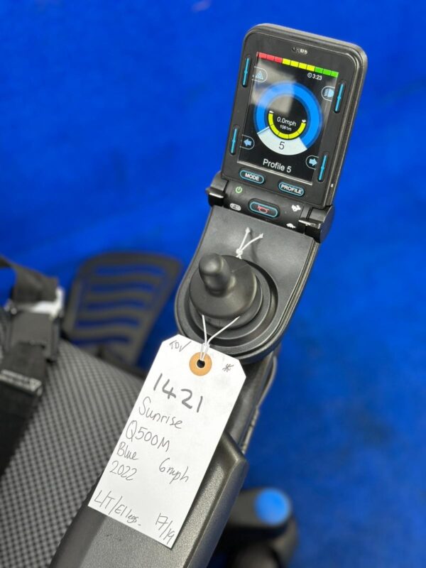 SUNRISE QUICKIE Q500 M 6MPH ELECTRIC WHEELCHAIR RISE MOBILITY POWERCHAIR 1421 - Image 13