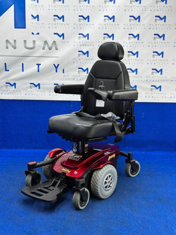 Jazzy Select 6 Powerchair w/ Seat Riser – Electric Wheelchair 4mph - Image 3