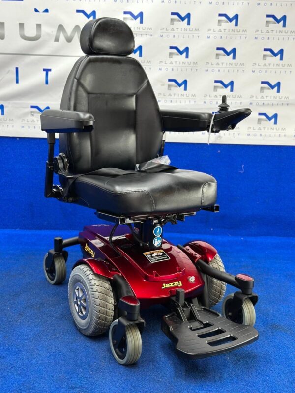 Jazzy Select 6 Powerchair w/ Seat Riser – Electric Wheelchair 4mph - Image 6