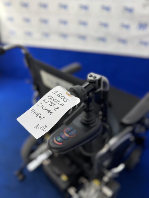 Karma Falcon KP-25 Powerchair – Attendant 4mph Lightweight Wheelchair (1305) - Image 8
