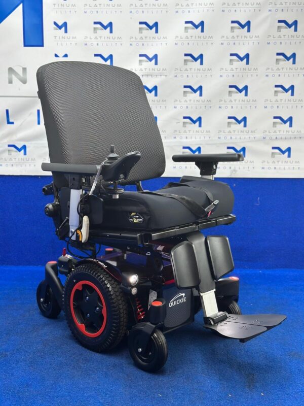 Quickie Q300 Mini Powerchair – 4mph Narrow Electric Wheelchair by Sunrise (1375)