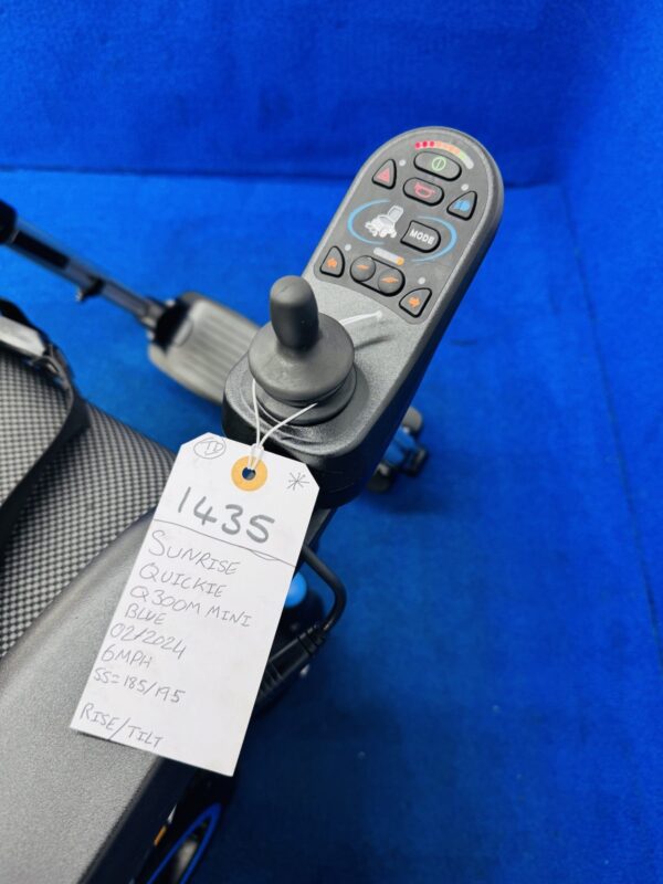 QUICKIE Q300 M MINI 6 MPH ELECTRIC MOBILITY POWERCHAIR ELECTRIC WHEELCHAIR 1435 - Image 12