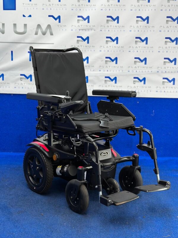 Quickie Q100R Powerchair – 4mph Small Electric Wheelchair by Sunrise (1459) - Image 4
