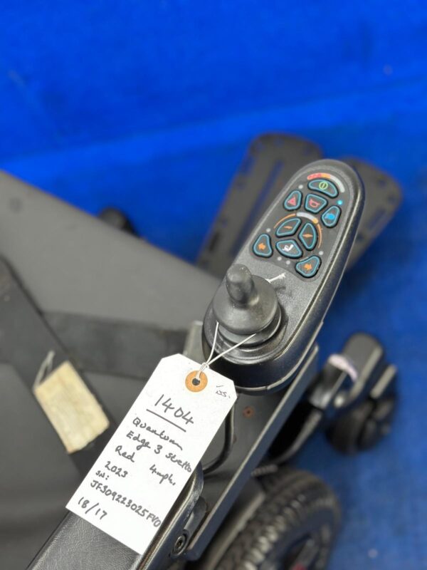 PRIDE QUANTUM Q6 EDGE 3 STRETTO 4 MPH ELECTRIC POWER WHEELCHAIR POWERCHAIR 1404 - Image 7