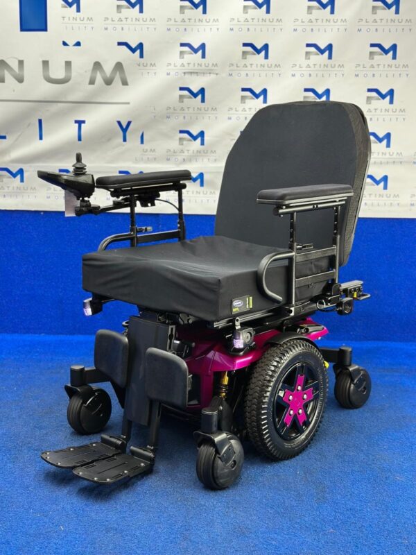 PRIDE QUANTUM EDGE 3 6 MPH ELECTRIC POWER WHEELCHAIR POWERCHAIR 1450 - Image 3