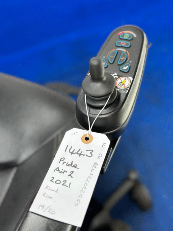 Pride Jazzy Air 2.0 Powerchair – Riser Electric Wheelchair Powerchair (1443) - Image 7