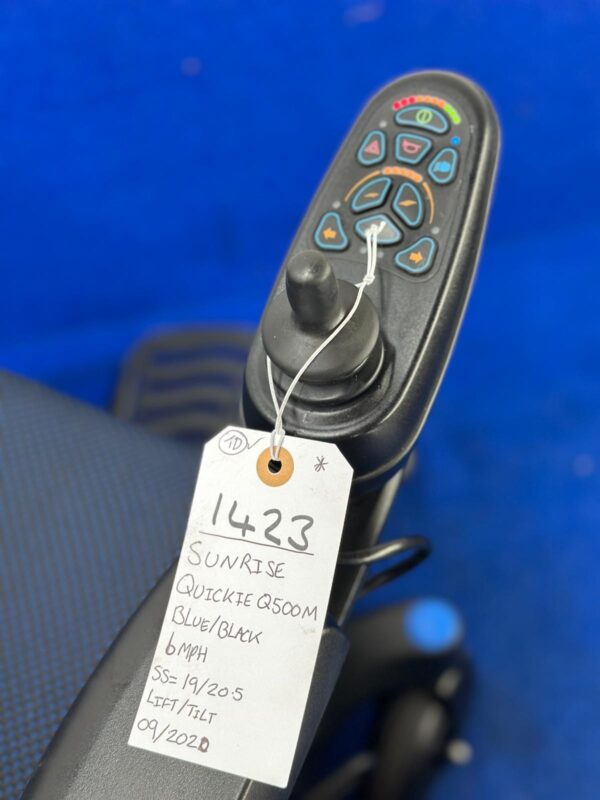 Quickie Q500 M Powerchair – 6mph Riser Electric Wheelchair by Sunrise (1423) - Image 10